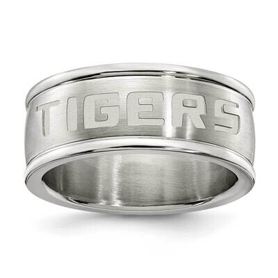 Louisiana State University Logo Band Ring Stainless Steel LSU335-SZ6, MPN: LSU335, 634401793201