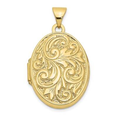 Love You Always Reversible Locket 10k Gold 10XL103, MPN: 10XL103, 191101085437