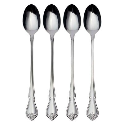 Oneida True Rose Set of 4 Tall Drink Spoons B552004F, MPN: B552004F, 78737221920