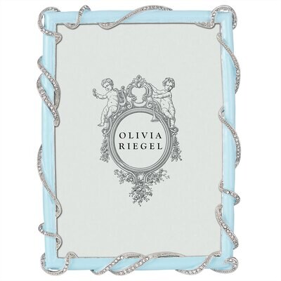 Olivia Riegel Baby Blue Harlow 5 x 7 Inch Picture Frame RT4201, MPN: RT4201, 817655011141