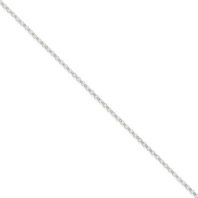 20 Inch 2mm Rolo Chain Sterling Silver QFC104-20, MPN: QFC104-20, 883957215709