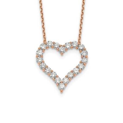 14Kr True Origin Vs/Si, D E F, Heart Pendant Necklace Lab Grown Diamond PM1001-200-RLD, MPN: PM1001…