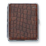 Faux Croco Covered (Holds 20-100mm) Cigarette Card Case GM5000, MPN: GM5000, 788089079598