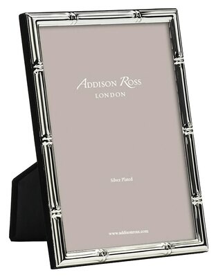 Addison Ross Bamboo Picture Frame 8 x 10 Inch Silver-plated FR0608, MPN: FR0608, UPC/EAN: 502404313…