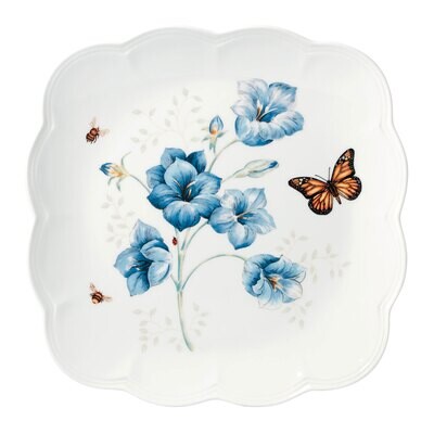 Lenox Butterfly Meadow Square Square Dinner Plate 894106, MPN: 894106, 194372022033