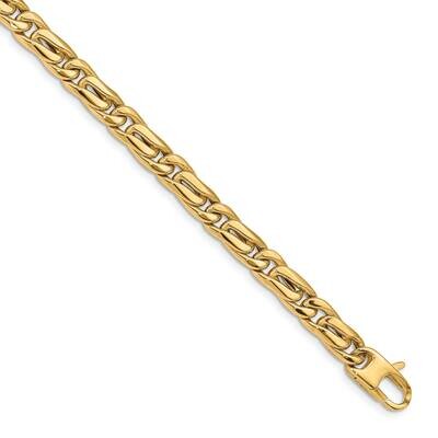 Leslie&#39;s Men&#39;s Polished Link Bracelet 14k Gold HB-LF1328-8.5, MPN: LF1328-8.5, 191101978944