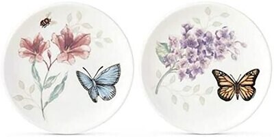 Lenox Butterfly Meadow Kitchen Coasters Set of 2 885607, MPN: 885607,