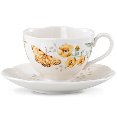 Lenox Butterfly Meadow Cup &amp; Saucer 812463, MPN: 812463, 882864241412