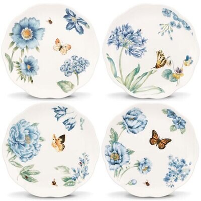 Lenox Butterfly Meadow Blue Dessert Plate 833416, MPN: 833416, 882864405463