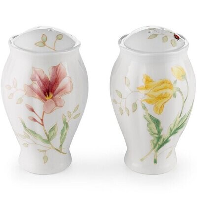 Lenox Butterfly Meadow Salt &amp; Pepper Shakers 6108161, MPN: 6108161, 91709393418