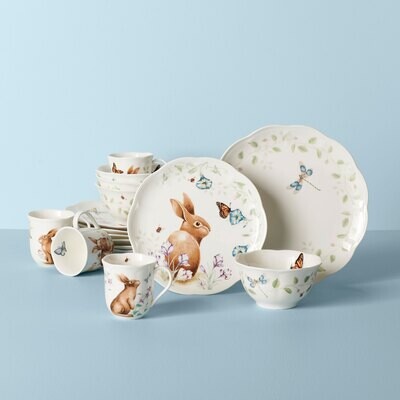 Lenox Butterfly Meadow Bunny 16 Piece Set 894104, MPN: 894104, 194372022019