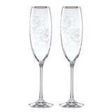 Lenox Silver Peony Toasting Flute Set 886922, MPN: 886922, 882864830173