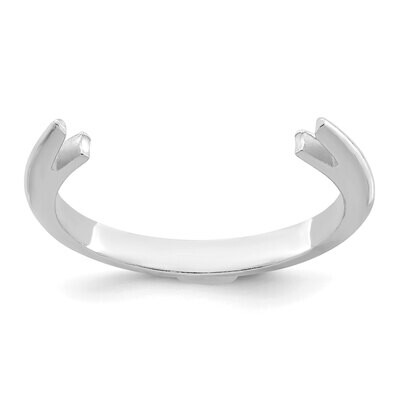Casted Half Shank 14k White Gold WGSH126, MPN: WGSH126,