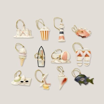 Lenox Ornament Sets Summer12-Piece Ornament Set 847826, MPN: 847826,