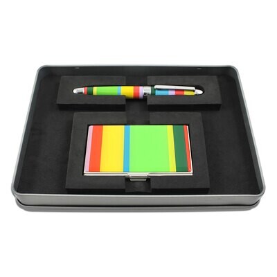 Acme Gm Horizontal Ballpoint Pen &amp; Card Case Set APGM01BPSET, MPN: APGM01BPSET