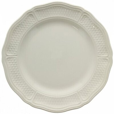 Gien Pont Aux Choux White Dinner Plate 1151AEXT34, MPN: 1151AEXT34, 840769040356