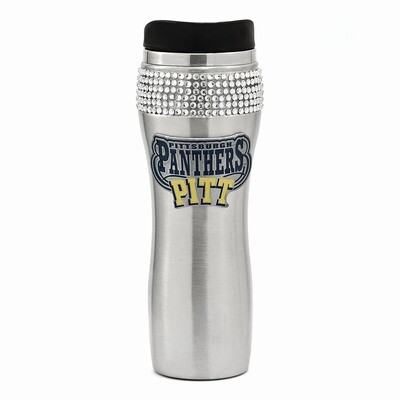 University of Pittsburgh Silver Jeweled 14oz Stainless Tumbler GC4028, MPN: GC4028, 89006556407