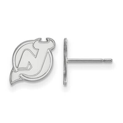 New Jersey Devils Extra-Small Post Earrings Sterling Silver Rhodium-plated SS006DVL, MPN: SS006DVL,…