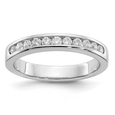 11-Stone Diamond Channel Band 14k White Gold RM3325B-031-WAA, MPN: RM3325B-031-WAA,