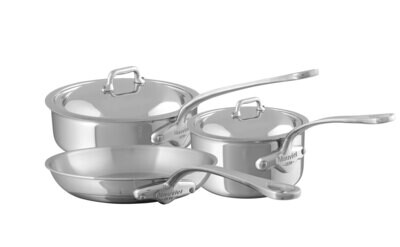 Mauviel M&#39;Cook Set Set Of 5 Pieces 520020