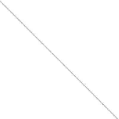 1.40mm Diamond-cut Cable Chain 16 Inch 14k White Gold PEN197-16, MPN: PEN197-16, 886774104102