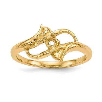 1-Stone Mothers Ring Mounting 14k Polished Gold XMR14/1-7, MPN: XMR14-1, 883957448206