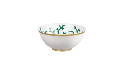 Raynaud Limoges Cristobal Emerald Chinese Soup Bowl 4.7 Inch 8.3 oz 0883-11-643011, MPN: 0883-11-64…