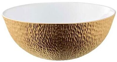 Raynaud Mineral Irise Yellow Gold Calabash Shaped Salad Bowl, MPN: 0342-23-507023, 3660006672464