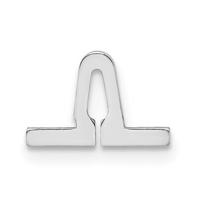 Tongue - Male Component 14k White Gold WG1871, MPN: WG1871,