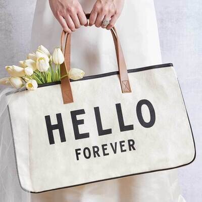 HELLO FOREVER Canvas Tote GM22995, MPN: GM22995, 886083648625