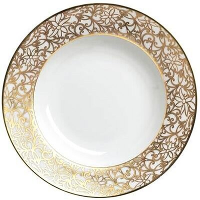 Raynaud Salamanque Gold Or French Rim Soup Plate, MPN: 0464-17-250023, 3660006629550