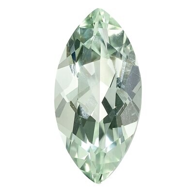 Green Quartz 10X5mm Marquise AA Quality Gemstone GQ-1005-MQF-AA, MPN: GQ-1005-MQF-AA,