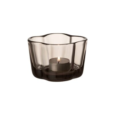 iittala Aalto Tealight Candleholder 2.25 Inch Linen, MPN: 1051194, 6411923667258