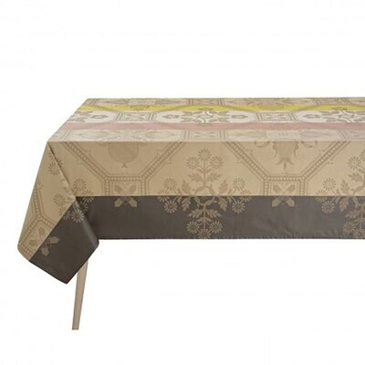 Le Jacquard Francais Tablecloth Hacienda Beige 100% Coated Coton 27043, MPN: 27043, 3660269270438