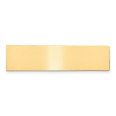 1/2 x 4 Satin Brass Plates-Sets of 6 GL9794-SB, MPN: GL9794-SB,
