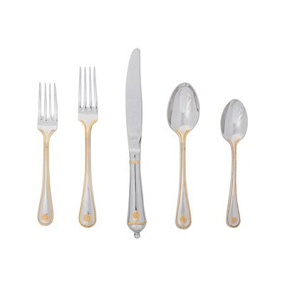Juliska Berry &amp; Thread Polished with Gold Accents Flatware FWBT29/50, MPN: FWBT29/50, 810034836137