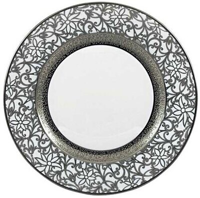 Raynaud Tolede White Platinum Salad Cake Plate, MPN: 0530-17-101019, 3660006627419