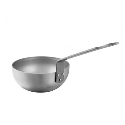 Mauviel M&#39;STEEL-Curved-Splayed-Saute-Pan 7.9 Inch 361220