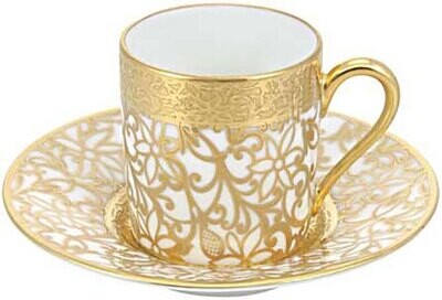 Raynaud Tolede Gold White Moka Cup, MPN: 0523-19-307008, 3660006625682