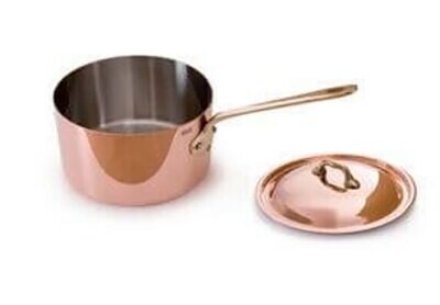 Mauviel M150B Saucepan with Lid 18cm 7 Inch 6720.19