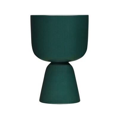 iittala Nappula Plant Pot 9 x 6 Inch Dark Green, MPN: 1051522, 6411923667593