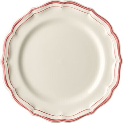 Gien Filet Coral Dessert Plate 1839ADES22, MPN: 1839ADES22, 3660838016986