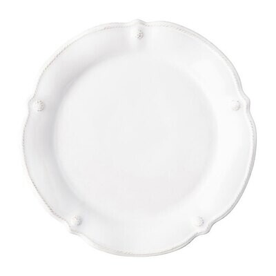Juliska Berry &amp; Thread Whitewash Flared Dinner Plate JA01/W, MPN: JA01/W, 810034832696