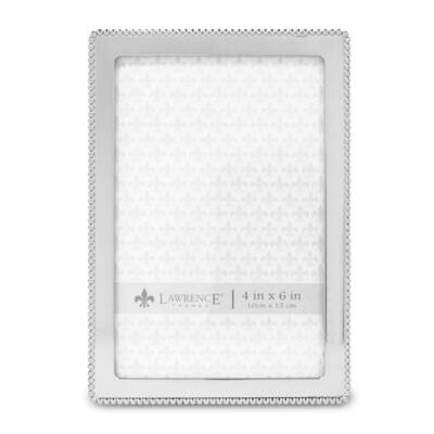 Silver-tone Metal 4 x 6 Inch Picture Frame with Outer Border of Beads GM22212, MPN: GM22212, 751148…