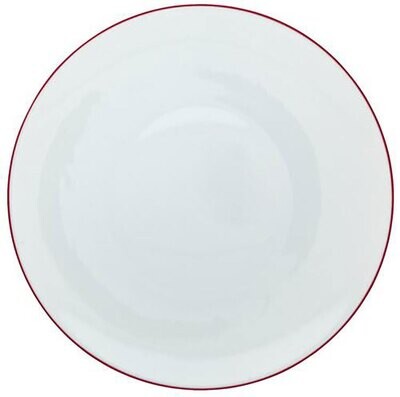Raynaud Monceau Couleurs Vermilion red American Dinner Plate, MPN: 0365-37-113027, 3660006650615