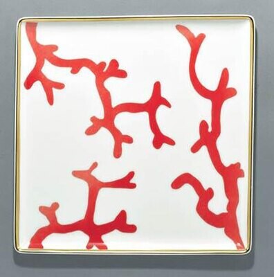 Raynaud Cristobal Rouge Square Tray, MPN: 0112-33-617018, 3660006566794