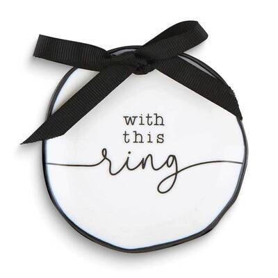 With This Ring Jewelry Dish GM24872, MPN: GM24872, 886083760280