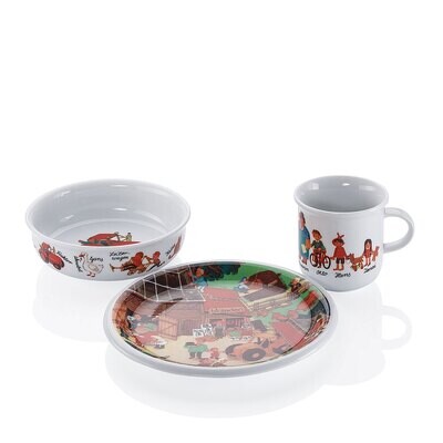 Arzberg Daily Auf Dem Lande Child«S Set 3 Piece, MPN: 48700-670620-28447, UPC: