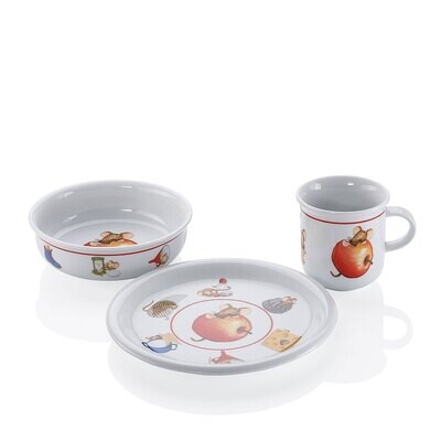 Arzberg Daily Kuchenmaus Child«S Set 3 Piece, MPN: 48700-606089-28447, UPC: