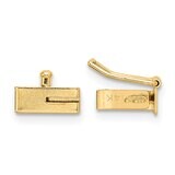 Box Clasp 14k Yellow Gold YG1828, MPN: YG1828,